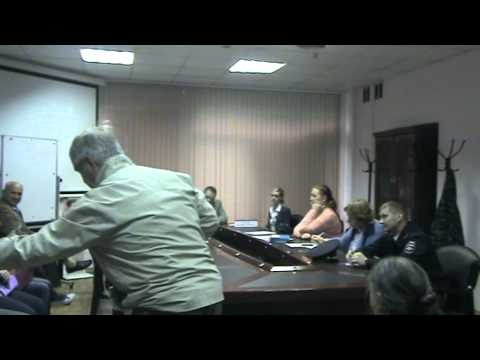 Встреча главы управы с населением от 19.08.2015 года