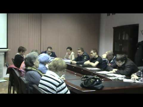 Встреча главы управы с населением от 19.11.2015 года