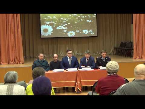 Встреча главы управы с жителями района 21.02.2018