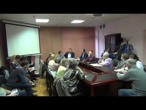 Встреча главы управы с населением от 20.04.2016 года