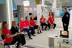 Огнеборцы провели мастер-класс по пожарной безопасности