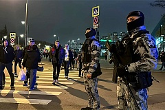 Росгвардия обеспечила правопорядок на футбольных матчах в Москве (октябрь 2026 г.)